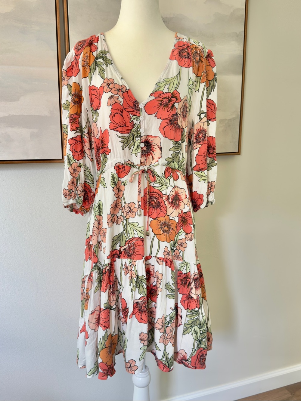 Petal & Pup Floral Mini Dress